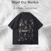 Angry Doberman OverSized Rave T-Shirt - Y2K Gothic Style