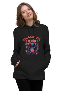 Axolotl Hoodie Unisex Relaxolotl Sweater Fantastic Girl Loves Shirt