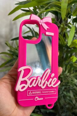 Barbie Dolls Vanity Mirror iPhone Case - Pink Kawaii Back Cover