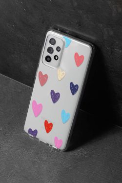 Colorful Heart Phone Case for Samsung Galaxy S23 S22 S21 S20 FE Plus