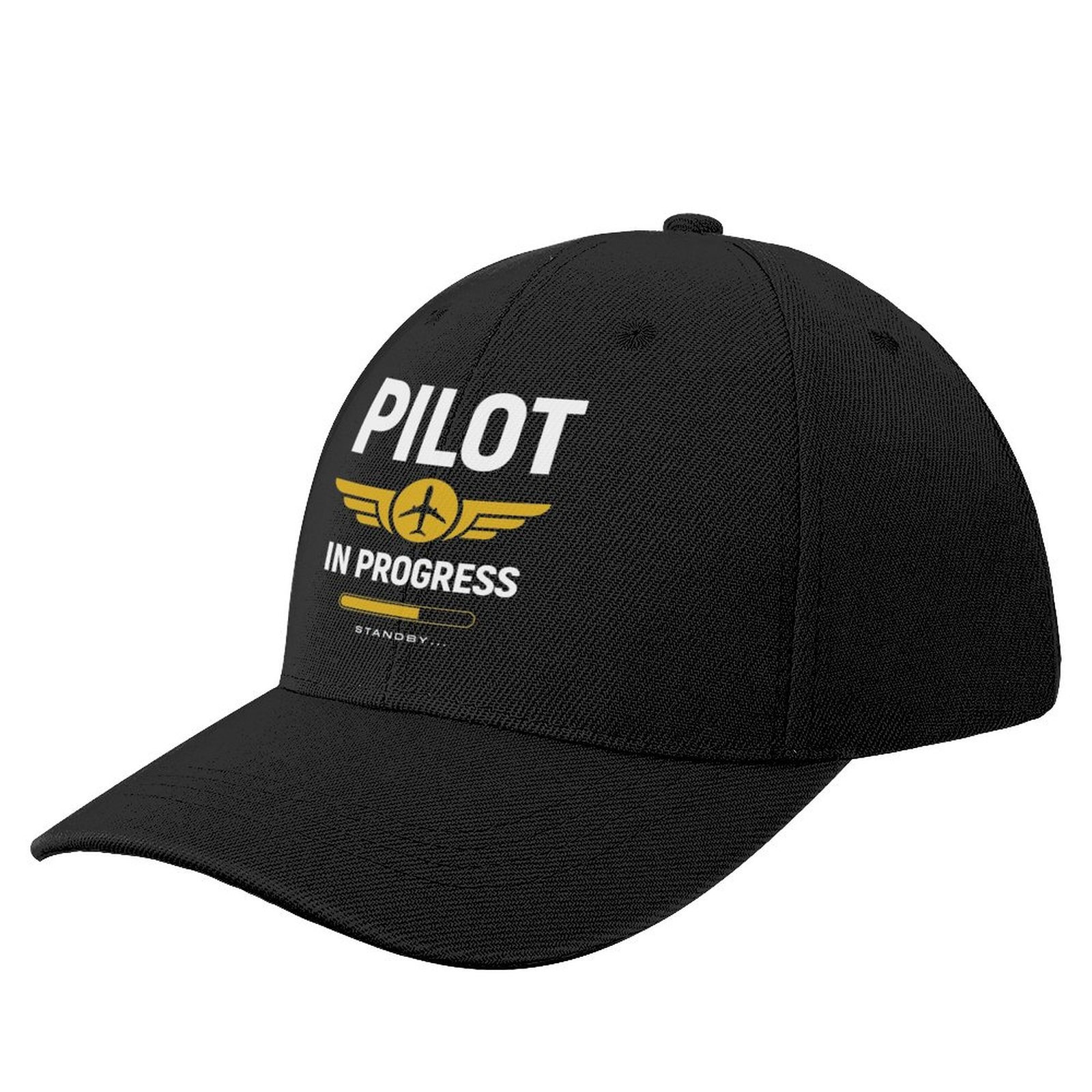 Embroidered Pilot Baseball Cap - Y2K Clothing
