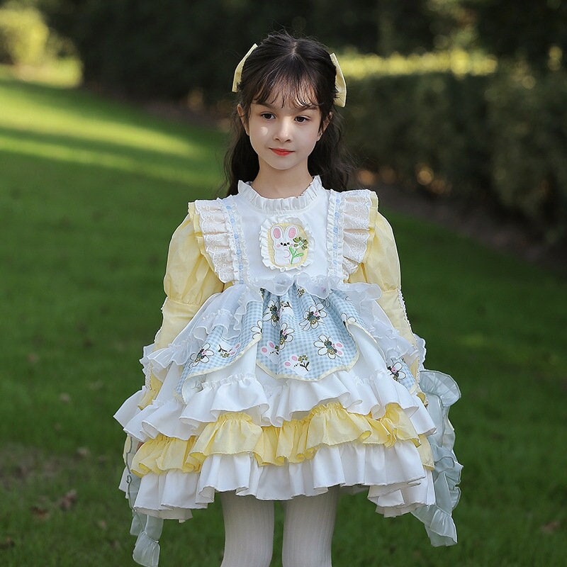 Girls' Kawaii Princess Dresses - Long & Short Sleeve