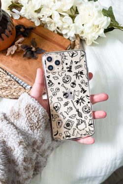 Grunge Skull iPhone Case - Halloween Gift