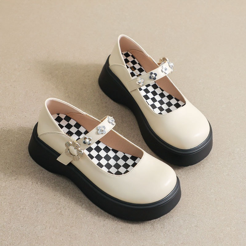 Handmade Japanese Mary Jane Vintage Shoes - Y2K Fashion