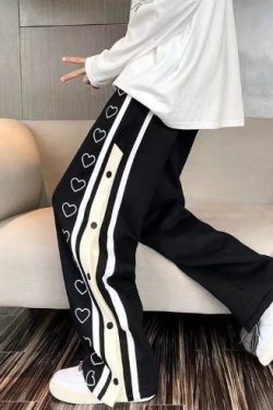 Harajuku Wide Leg OverSize Pants - Men's Streetwear Trousers