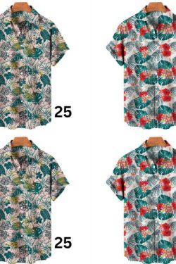 Hawaiian Floral Print OverSized Shirt - High Quality Unisex Summer Top