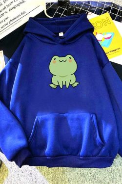 Kawai Frog Sweatshirt - Emo Gothic Anime Punk Fairy T-shirts
