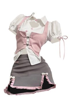 Kawaii Pink Mini Dress - Sweet Party Set ()