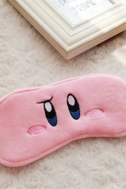Kirby Anime Sleep Mask - Soft Adjustable Eyeshade