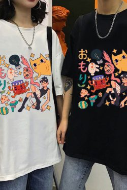 Omori Video Game Tee Harajuku Summer Casual Fashion