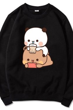 Panda Bear Bubu Jumper - Unisex Anime Sweatshirt