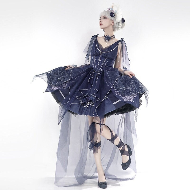 Princess Gothic Vintage Elegant Halloween Lolita Dress
