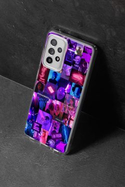 Purple Collage Phone Case for Samsung Galaxy S23