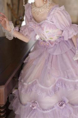 Purple Princess Lolita Dress - Women's Cosplay Costume
