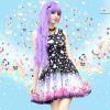 Rainbow Skater Dress - Cute Kawaii Harajuku Lolita Fashion
