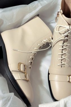 Renaissance Chelsea Leather Boots - Square Toe Strong & Versatile