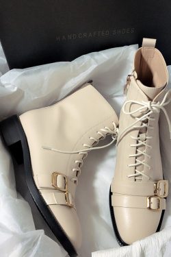 Renaissance Chelsea Leather Boots - Square Toe Strong & Versatile