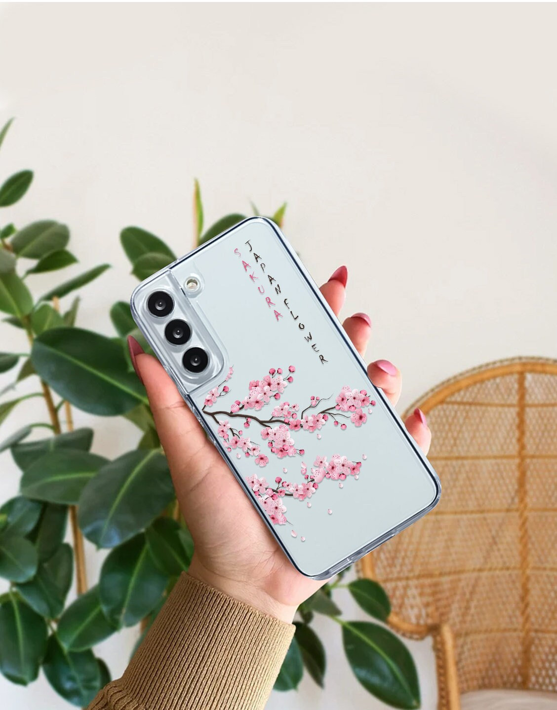 Sakura Flower Phone Case for Samsung Galaxy S21 Ultra - Y2K Clothing