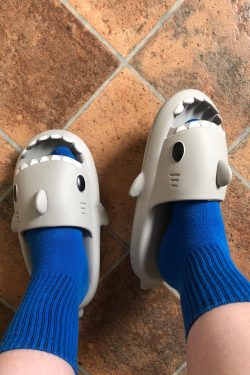 Shark Slippers - Cute and Comfy Y2K Fashion Footwear