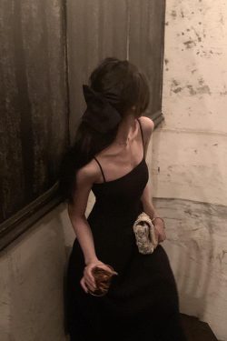 Vintage Elegant Puff Sleeve Midi Dress - Y2K Clothing