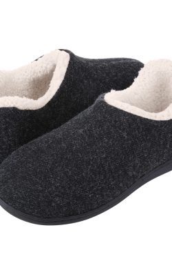 Warm Cotton Slippers for Women - Cozy Autumn Winter Bedroom Footwear