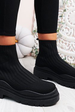Women's Y2K Platform Sneakers - Slip On Casual Shoes