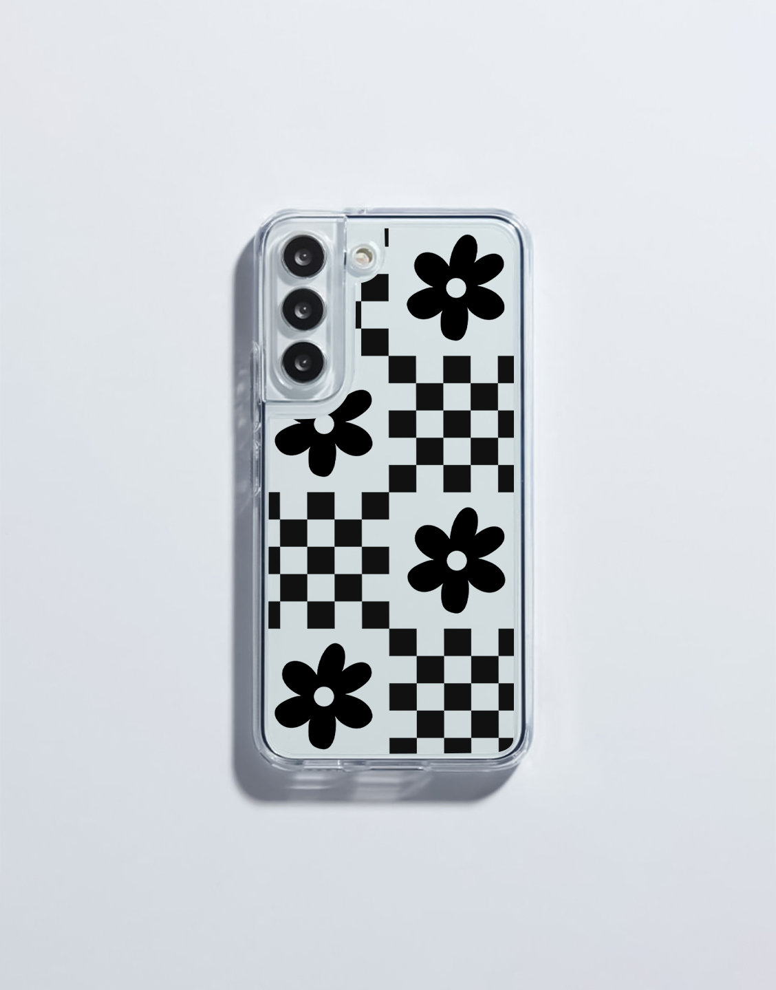 Y2K Aesthetic Checkered Phone Case for Samsung Galaxy