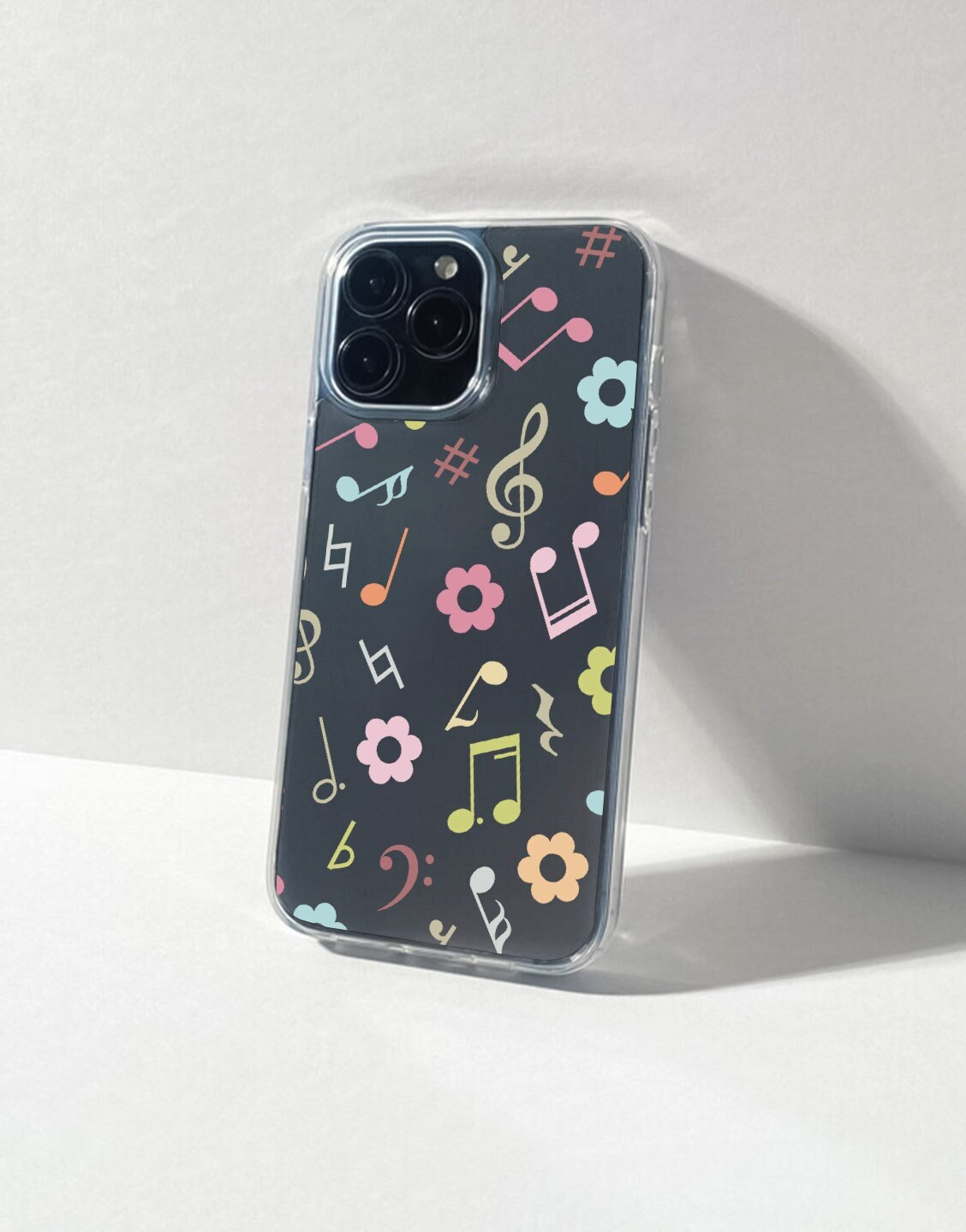 Y2K Aesthetic Music Note iPhone 14 13 12 11 Pro Max Case