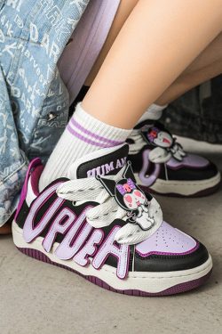 Y2K Anime Sneakers - Harajuku Womens Platform Shoes