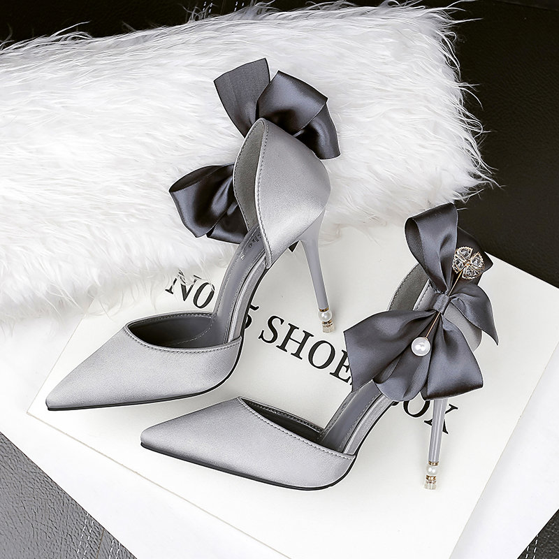 Y2K Beige White Stiletto Sandal - Elegant Women's Wedding Heels