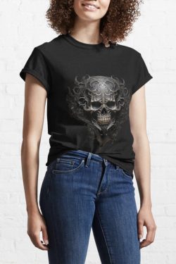 Y2K Black Skull Hoodie - Trendy Fashion for the Y2K Clothing Niche