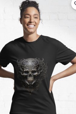 Y2K Black Skull Hoodie - Trendy Fashion for the Y2K Clothing Niche