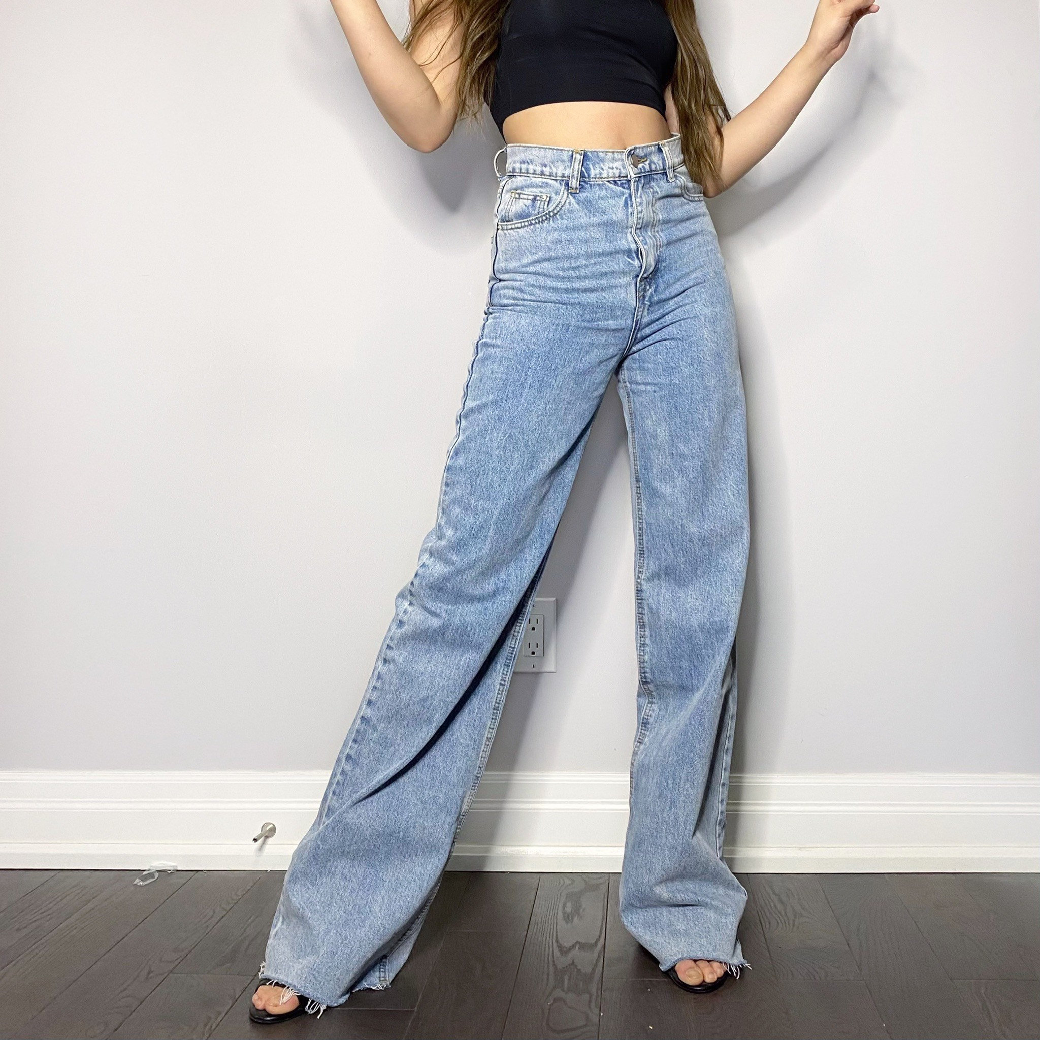 Y2K Bootcut Denim Jeans - Trendy Fashion for Women