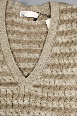 Y2K Brown Sweater Vest | Cozy Fashion for Women
