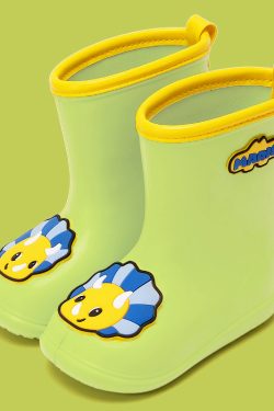 Y2K Children's Anti-Slip Rain Boots - Cute & Colorful School Footwear
