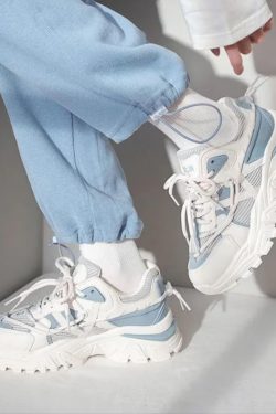 Y2K Chunky Platform Sneakers - Korean Streetwear