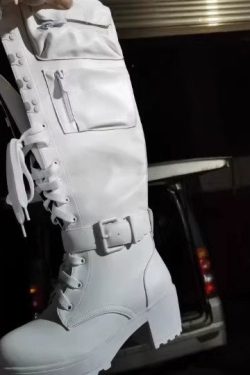 Y2K Combat Boots | Trendy Fashion Footwear for Women