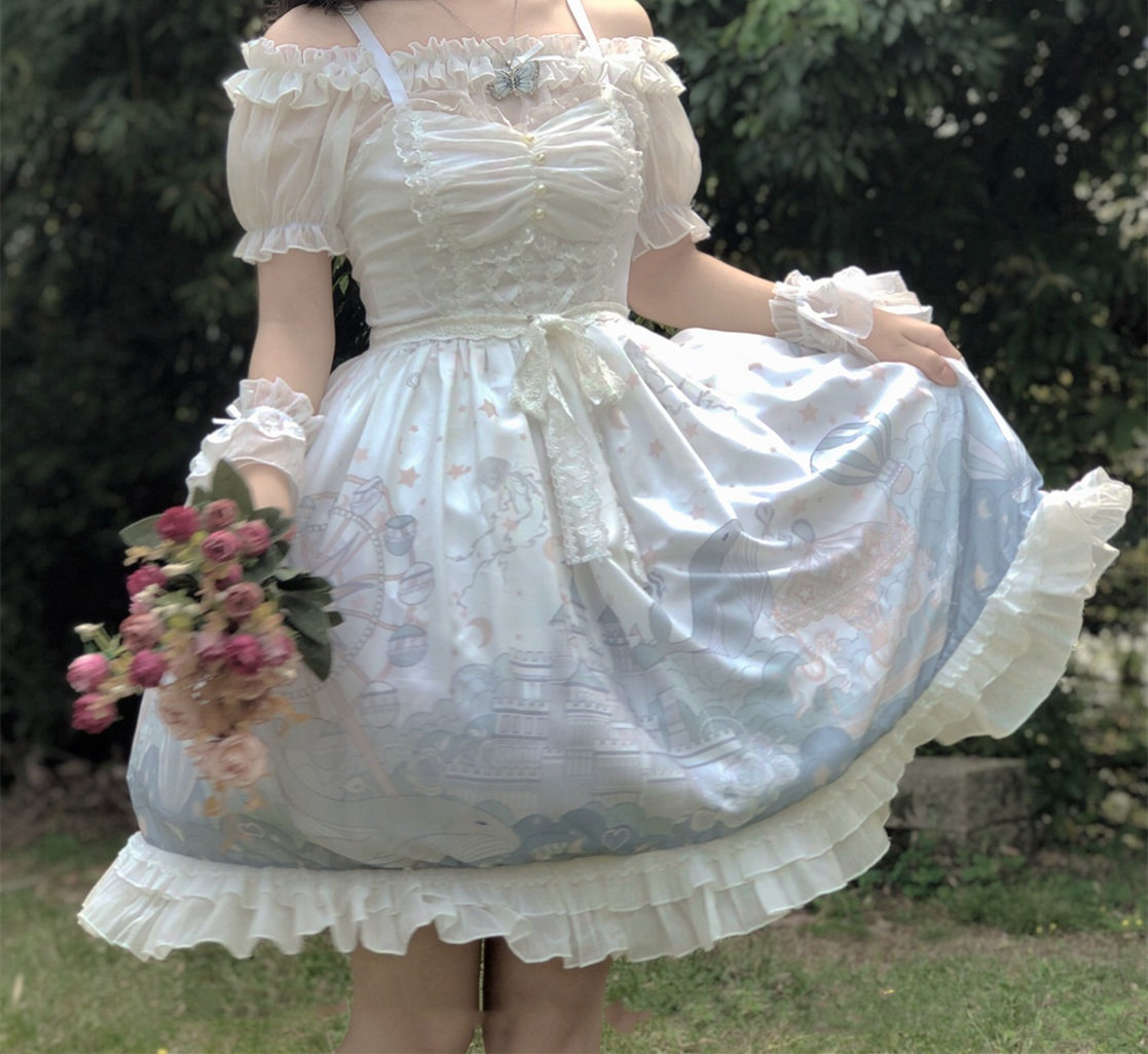 Y2K Cosplay Lolita Dress - Sleeveless Fairy Princess Fashion