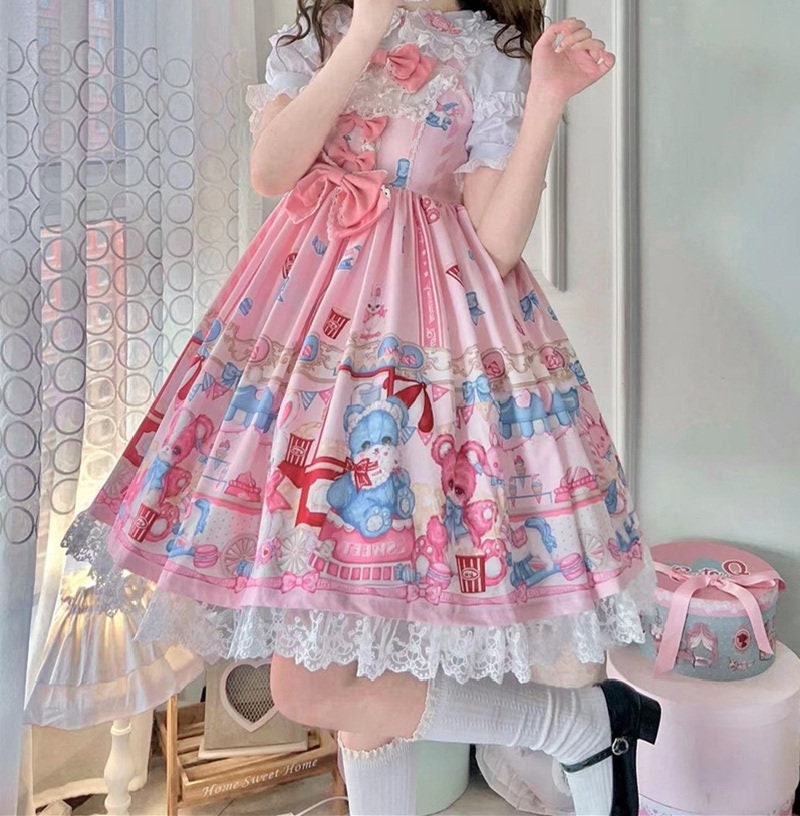 Y2K Cute Princess Lolita Dress - Sleeveless, Sweet & Fairy Design