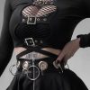 Y2K Fairycore Corset Crop Top - Alt Clothing - Lolita Fashion
