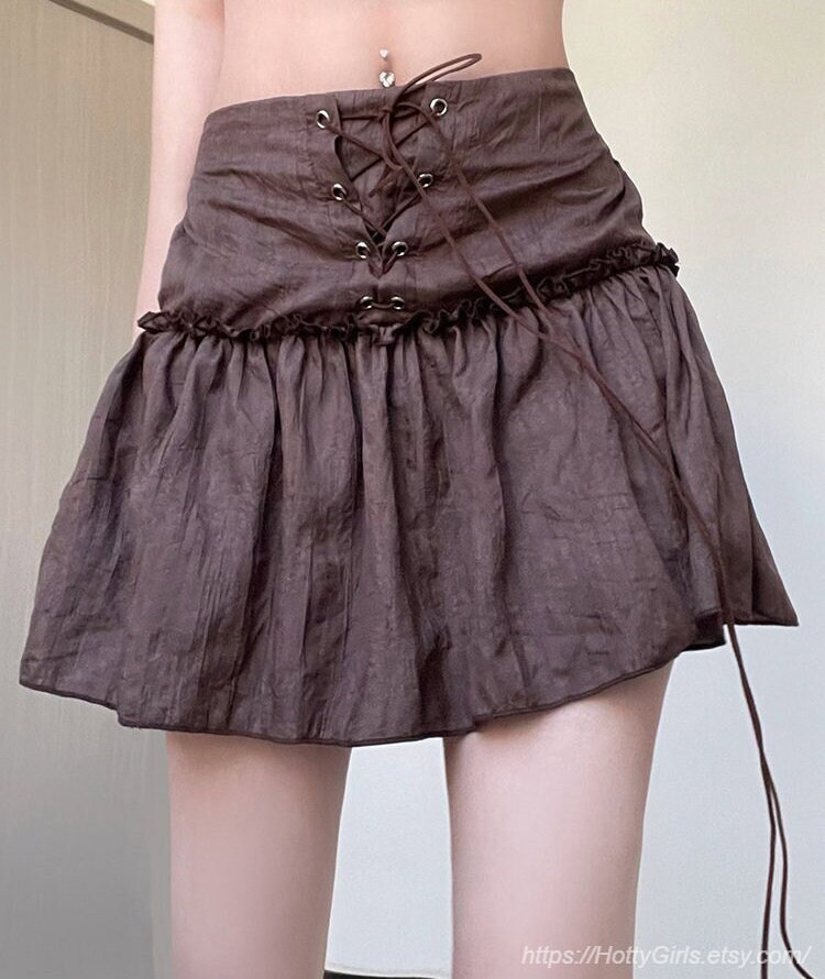 Y2K Fairycore Mini Skirt - Kawaii Sweet Fashion