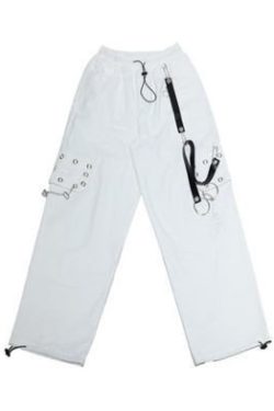 Y2K Gothic Baggy Pants for Trendy Fashionistas
