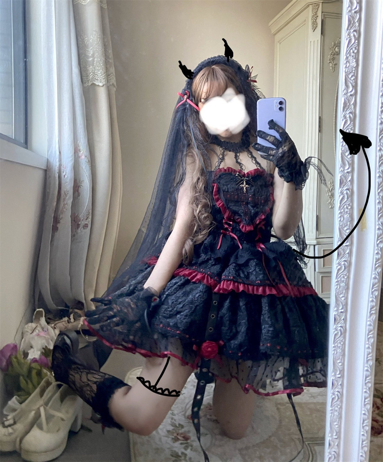 Y2K Gothic Lolita Dress - Party Dress Cosplay Costume Gift for Women