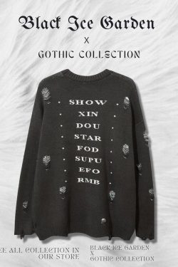 Y2K Gothic Punk Rock OverSized Pullover Jacket
