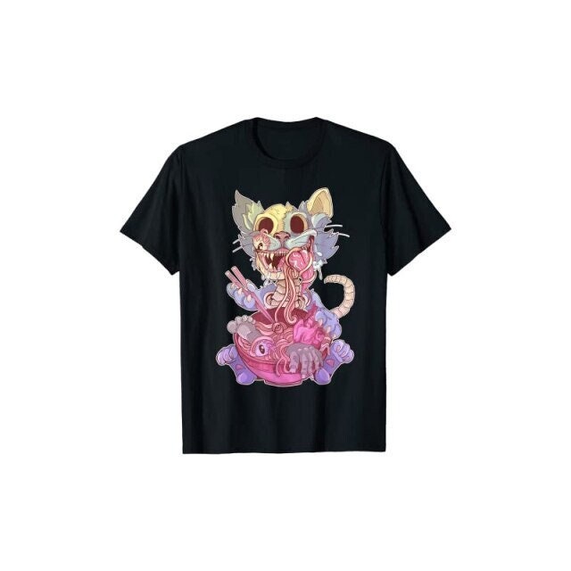 Y2K Gothic TeeShirt - Emo Anime Punk Grunge Egirl