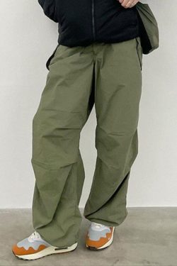 Y2K Grunge Style OverSized Low Waist Baggy Cargo Pants