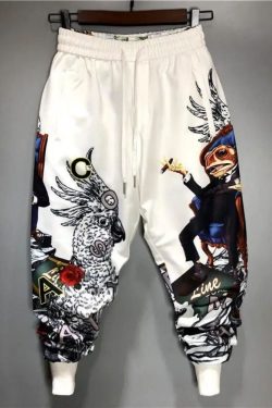 Y2K Japanese Patchwork Cargo Pants - Unisex Gothic Harajuku Harem