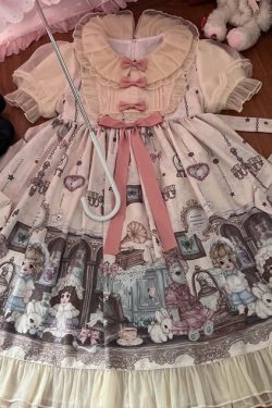 Y2K Kawaii Lolita Fairy Dress - Women's Cosplay Princess Fashion