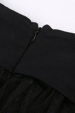 Y2K Knit Patchwork Mini Skirt - Low Waist, Lace-Up, Grunge Vintage
