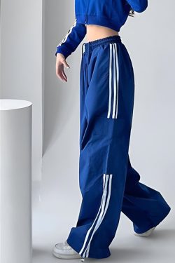 Y2K Korean Streetwear Baggy Cargo Pants for Women
